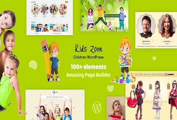 Kids Zone 5.2 Children WordPress Theme