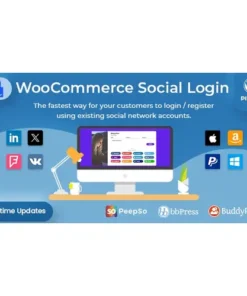 WooCommerce Social Login – WordPress Plugin