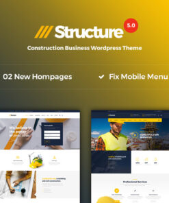 Structure Theme – Construction WordPress Theme