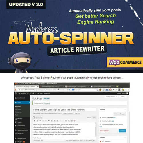 httpsplugintheme.netwp contentuploads201812Wordpress Auto Spinner Articles Rewriter