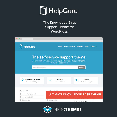 httpsplugintheme.netwp contentuploads201902HelpGuru A Self Service Knowledge Base WordPress Theme
