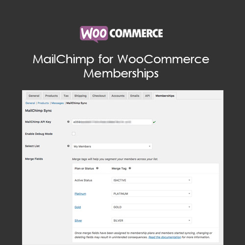 httpsplugintheme.netwp contentuploads201902MailChimp for WooCommerce Memberships 1