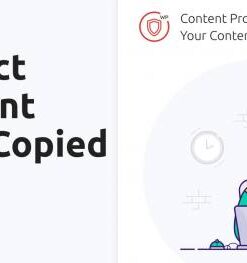Content Protector — Protect Site from Being Copied