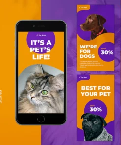 Pet Shop Instagram Stories
