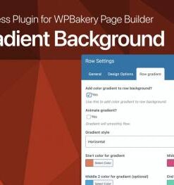 Row Gradient Background for WPBakery Page Builder
