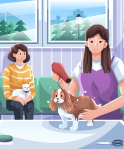 Pet Care Illustration