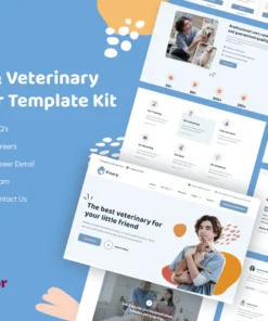 Finary | Pet Care & Veterinary Elementor Template Kit