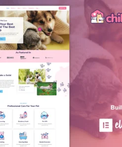 Chikapoe - Pet Care & Veterinary Elementor Template Kit