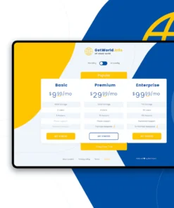 Pricing Table Envato template