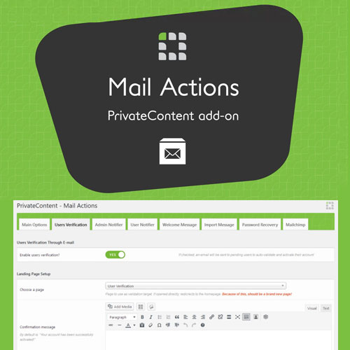 httpsplugintheme.netwp contentuploads201810PrivateContent – Mail Actions Add on
