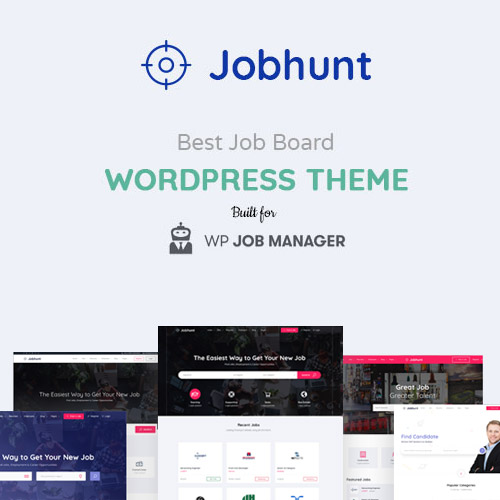 Jobhunt – Job Board WordPress theme for WP Job Manager