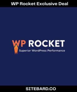 WP Rocket Exclusive Deal | Original License Activation