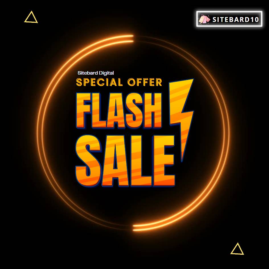 Special Offer Flash Sale Animated Video sitebard