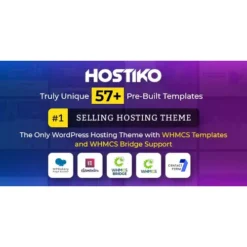 Hostiko Theme GPL - WordPress WHMCS Hosting Theme