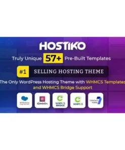 Hostiko Theme GPL - WordPress WHMCS Hosting Theme