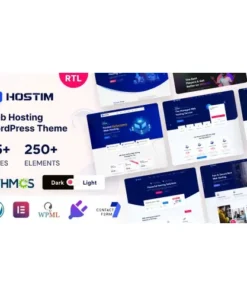 Hostim Theme - Web Hosting WordPress Theme with WHMCS