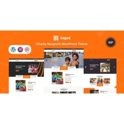 Sopot Theme - Charity NonProfit Fundraising WordPress Theme