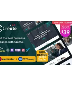 Creote Theme GPL – Consulting Business WordPress Theme