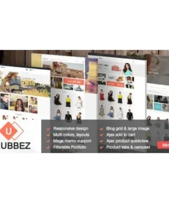 Rubbez Theme GPL – WooCommerce & Corporate WordPress Theme